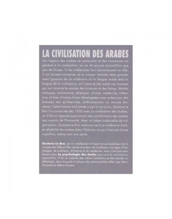 La Civilisation des Arabes 