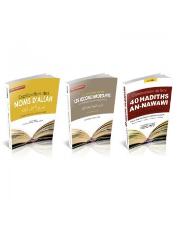 Les bases de l'islam - Pack de trois livres - Editions Dar Al-Muslim 