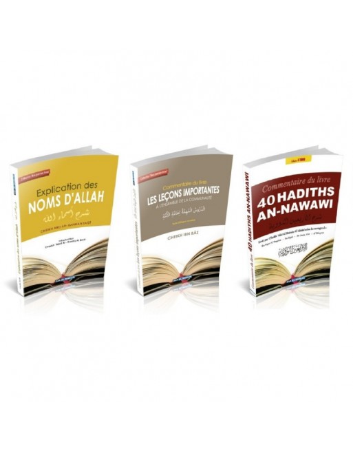 Les bases de l'islam - Pack de trois livres - Editions Dar Al-Muslim 