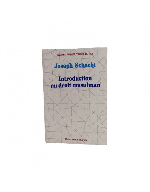 Introduction au droit musulman 