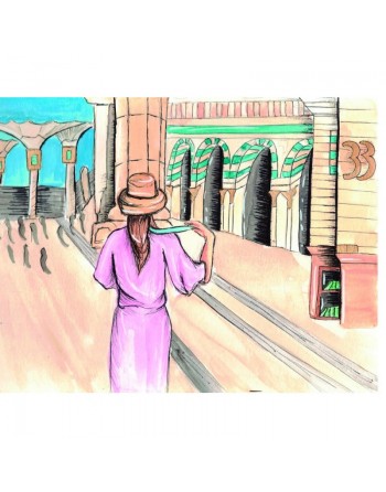 Chapeau de paille en Arabie 