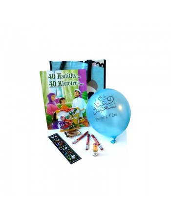 Pack cadeaux : 40 hadhiths... 40 histoires... (version garçons) 