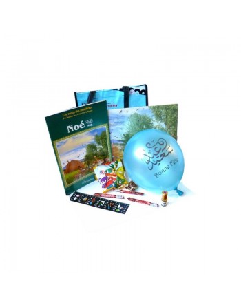 Pack cadeau endant : Le Prophète Noé et le déluge (à partir de 5 ans) - Version Garçons 