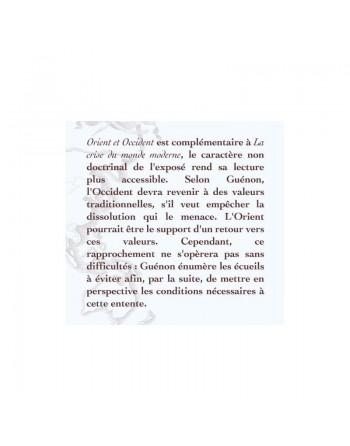 Orient et Occident 