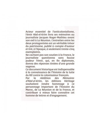 Mémoires d'Abd-el-Krim 