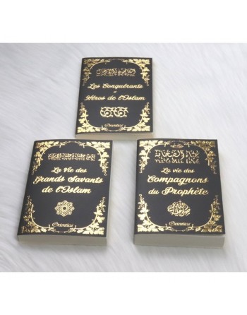 Pack Cadeau 3 livres La vie des compagnons - La vie des grands savants - Les conquérants et Héros de l'Islam 