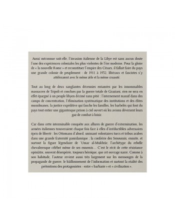 Colonisation & Résistance Libye (1911-1932) 