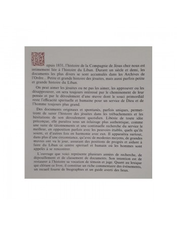 Une histoire du Liban à travers les archives des jésuites - 1816 - 1845 
