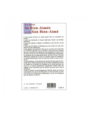 Il a choisi sa bien-aimée et elle son bien-aimé 