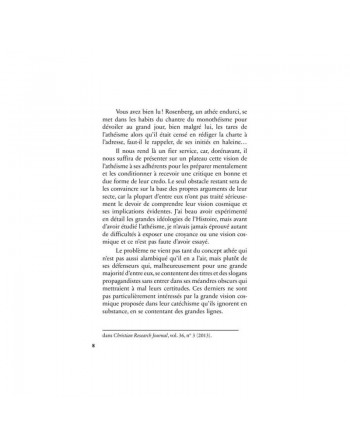 L'athéisme l'hypothèse impossible 