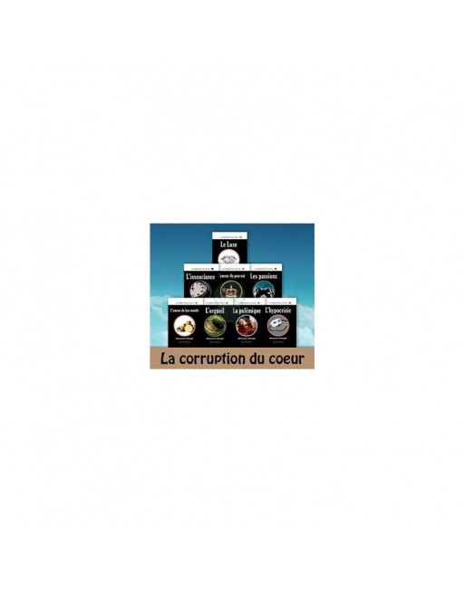 Pack de 8 livres La corruption du coeur Pack de 8 livres La corruption du coeur