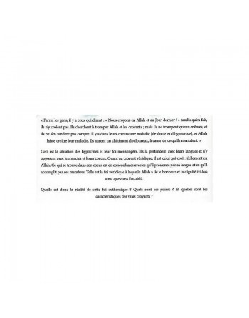 La foi authentique & les caractéristiques des croyants 