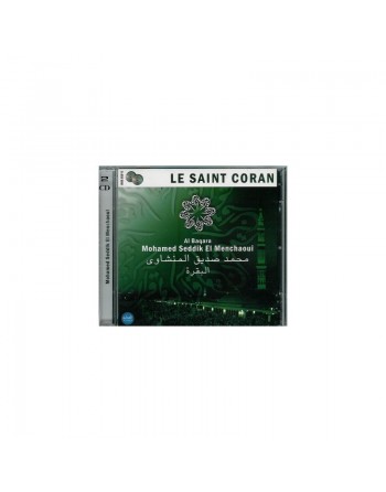 Sourate "La Vache" par Mohamed Seddik Al-Menchaoui (2 CD) ... 