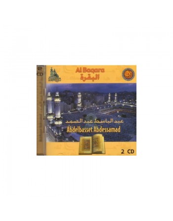 Saint Coran "Sourate Al Baqara" par Abdelbasset Abdessamad (2 CD) 