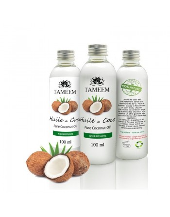 Huile de Coco (Coconut Oil) - 100 ml - 100% Naturelle 