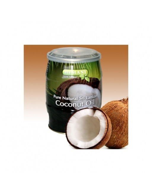 Huile naturelle de noix de Coco comestible - 400 ml 