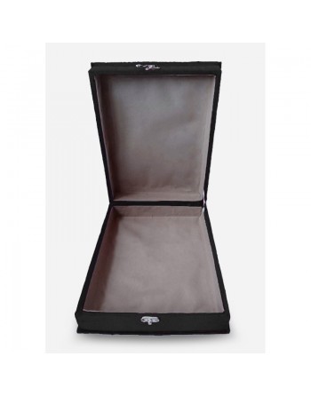 Grand coffret Cadeau pour Coran ou livres avec inscription islamique - Couleur noire 