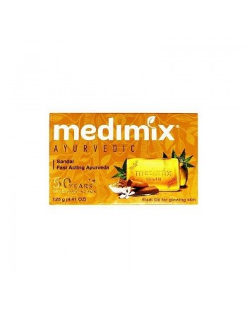 Savon Halal Medimix au bois de Santal - Sandalwood Soap - 125 g net 