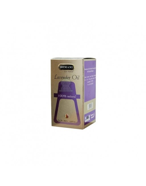 Huile de Lavande pure 100% naturelle avec bouchon goutte à goutte - Lavender Oil 