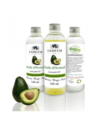 Huile d'Avocat - Hydratante et assouplissante (100ml) 