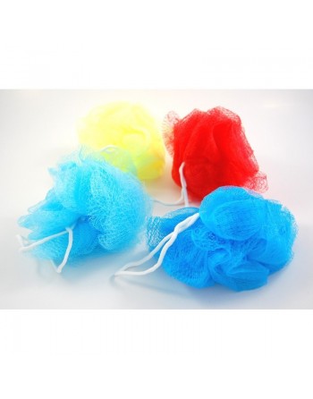 Lot de 4 larges fleurs de douche exfoliante de couleurs différentes de qualité supérieure 
