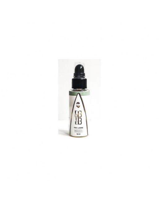 Huile de soin et entretien pour la barbe 50ml Andalouse 