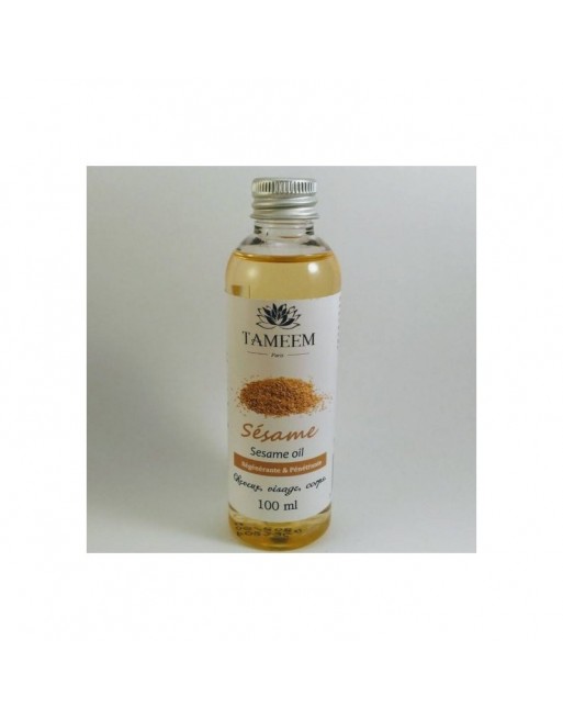 Huile de Sésame (Sesame Oil) - 100 ml - 100% Naturelle Huile de Sésame (Sesame Oil) - 100 ml - 100% Naturelle