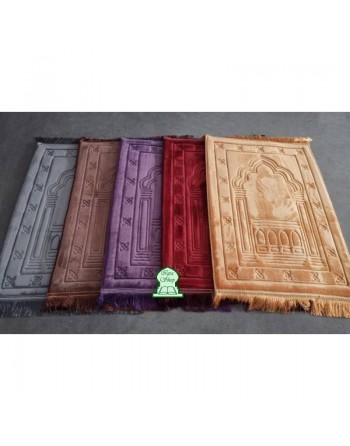 Grand tapis de prière de luxe rembourré et orthopédique (à mémoire de forme - épaisseur 3 cm) 