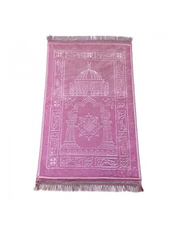 Tapis de luxe épais et ultra-doux - Grande taille (80 x 120 cm) avec motif Mihrab 