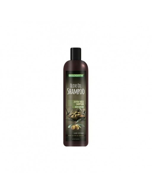Shampoing à l'huile d'olive pour les cheveux secs - Biologist H - (Grand format - 700ml) 