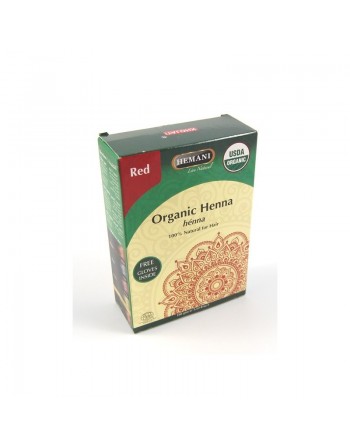 Henné Bio pour coloration rouge - 100% naturelles sans produit chimique 