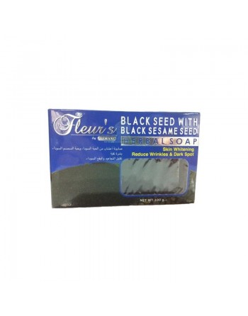 Savon naturel blanchissant aux graines de nigelle et de sésame - Anti-rides et points noirs - Blask Seed with Black Sesame Seed 