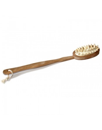 Brosse en bois spécial massage (pour le dos et le reste du corps) 