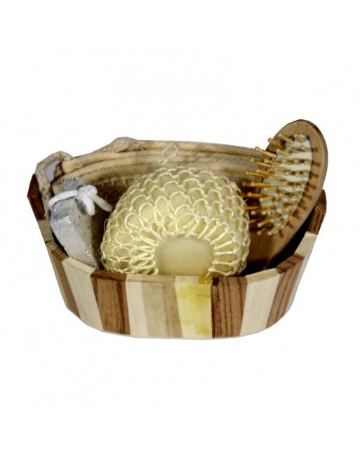 Ensemble traditionnel complet pour bain et hammam 