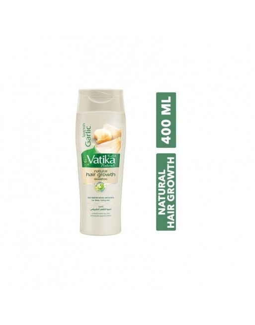 Dabur Vatika Shampooing Garlic - Shampoing à l'ail repousse des cheveux - 400ml 