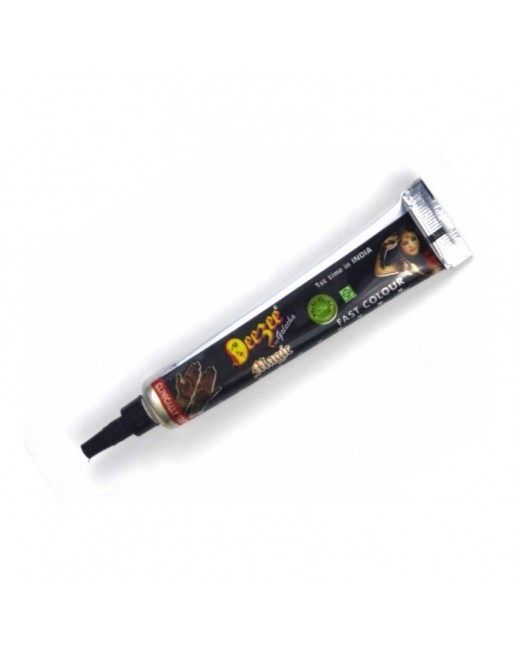 Tube de henné naturel noir pour tatouages 