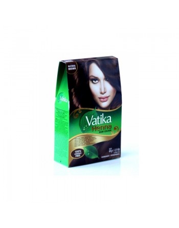 Vatika henna : Henné marron pour cheveux - Vatika Henna Hair natural Brown 