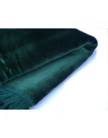 Tapis de prière adulte ultra-doux - Couleur Vert unie sans motifs 