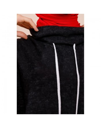 Sweat à capuche pour femme - Couleur noir 