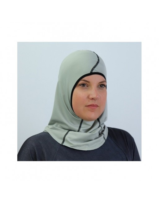 Hijab sport pour femmes de la marque Best Ummah - Gris 