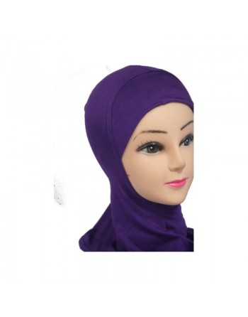 Hijab cagoule une pièce couleur violet 