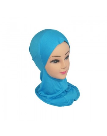 Hijab cagoule une pièce couleur bleu ciel 