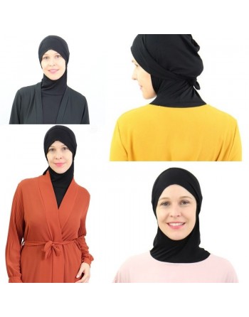 Sous-pull avec cagoule intégrée (body en viscose avec hijab intégré) - Plusieurs couleurs disponibles 