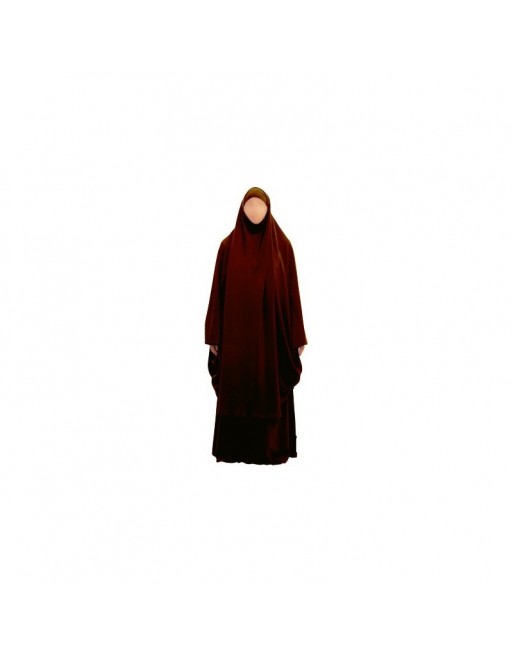 Djilbab marron (Taille XL) Djilbab marron (Taille XL)