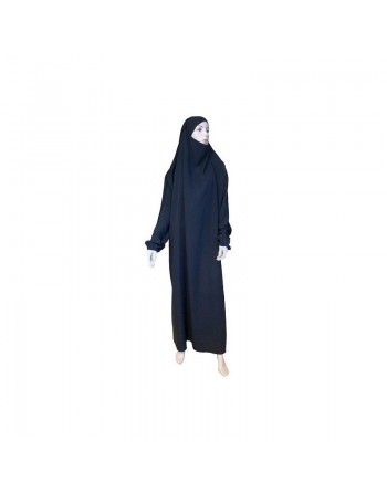 Jilbab Al-Haramayn une (1) pièce - Couleur Noire - Taille 2 