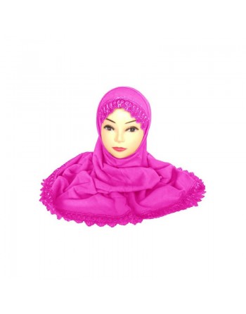 Hijab deux pièces avec dentelle (autres couleurs) 