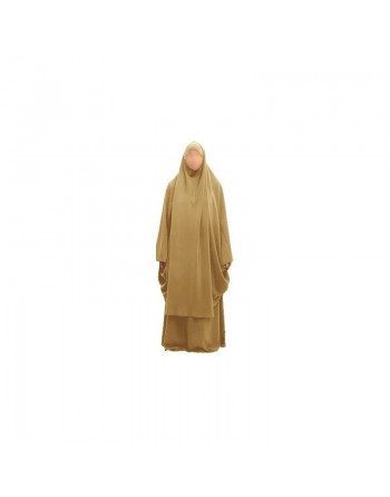 Jilbab Beige (Taille M) 