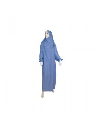 Jilbab Al-Haramayn une (1) pièce - Couleur Gris foncé 