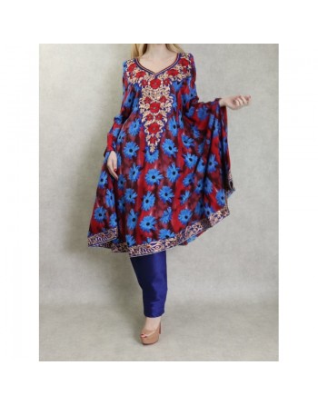 Ensemble de soirée style oriental chic pour femme 