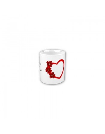 Mug Personnalisé (prénoms, messages, etc.) : Coeur 